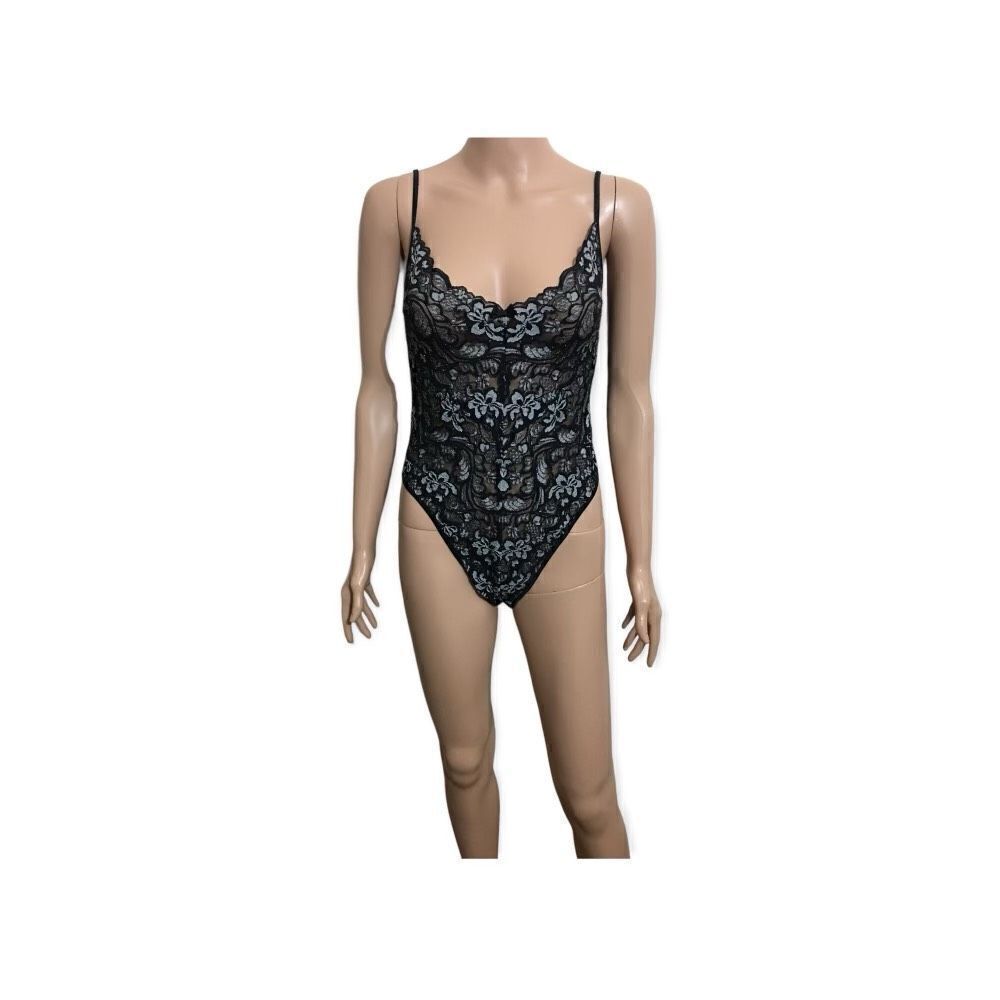 Black Lace Teddy Size: M